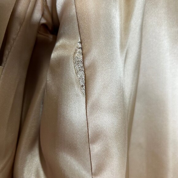 Vtg Adolph Schuman for Lilli Ann Woman’s Coat Light Brown Faux Mink Fur English - Picture 9 of 15